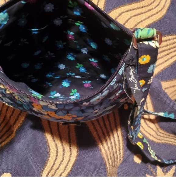 Vera Bradley Blue Floral Crossbody Bag - Picture 5 of 12